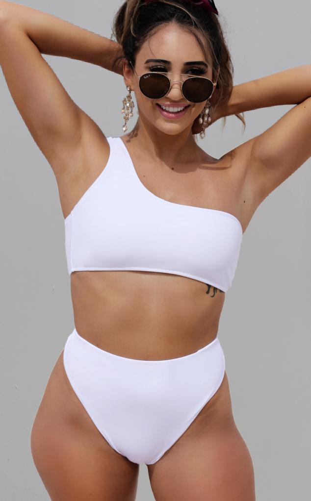 Havasu Over the Shoulder Bandeau Top-Bikini-Forever Young Swimwear