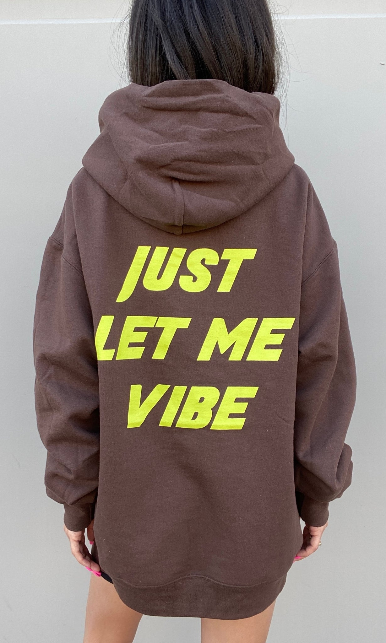 Just Let Me Vibe Hoodie-Forever Young Swimwear