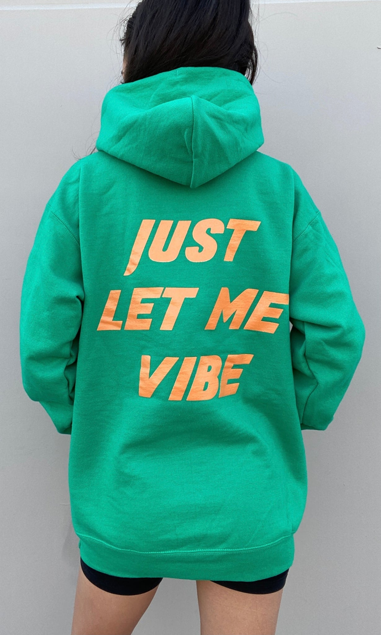 Just Let Me Vibe Hoodie-Forever Young Swimwear